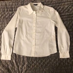 Long sleeve button down blouse